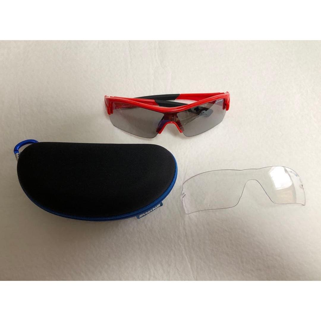 Used SWANS STRIX H-3602 Sports Sunglasses Interchangeable Lens with Case