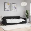 VidaXL Daybed Black 90x200 Cm Velvet 354062