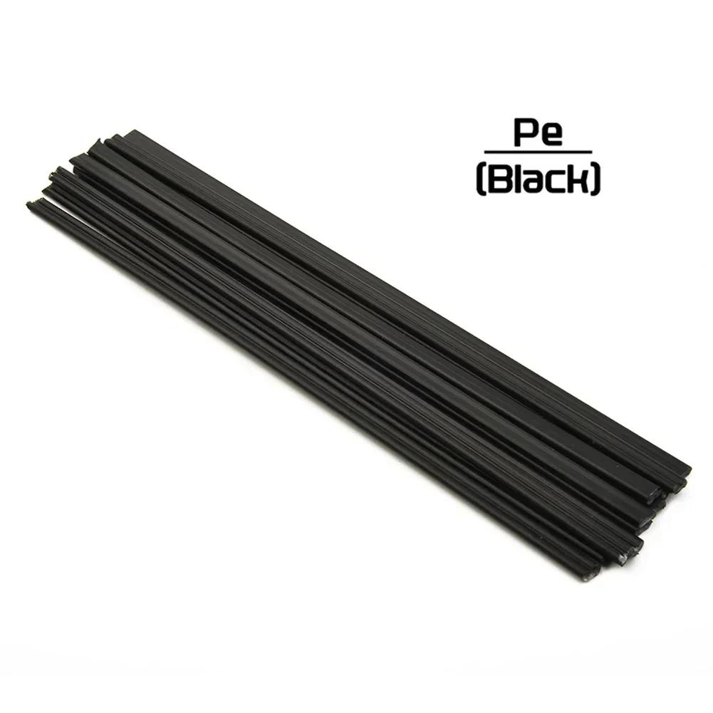 10er Set Kunststoff-Schweißstäbe 20 cm PP/PE/PVC/ABS Polypropylen Schweißstäbe Autostoßstangen Reparaturwerkzeuge Für Kunststoffschweißer