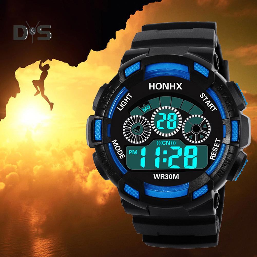 

Arpege Мужчины Открытый Спорт Будильник Неделя Дата Цифровая подсветка Наручные часы Подарок