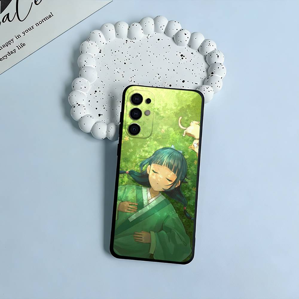 T-The Apothecary Diaries-Popular anime Black Soft Silicone Phone Case for Samsung S25, S24, S21, S22, S23, S30, S20, Plus, Lite