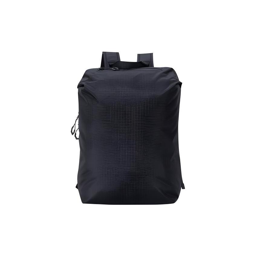 New Anta × China National Geography, Collaboration Fabric Backpack Regular Unisex Basic Black 192427163-1