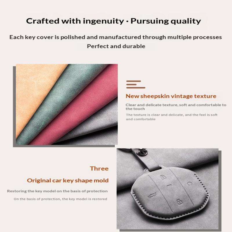 Car Remote Key Case Cover For Jetour Freer Freedom T2 Freer Traveller Keychain Shell Protector