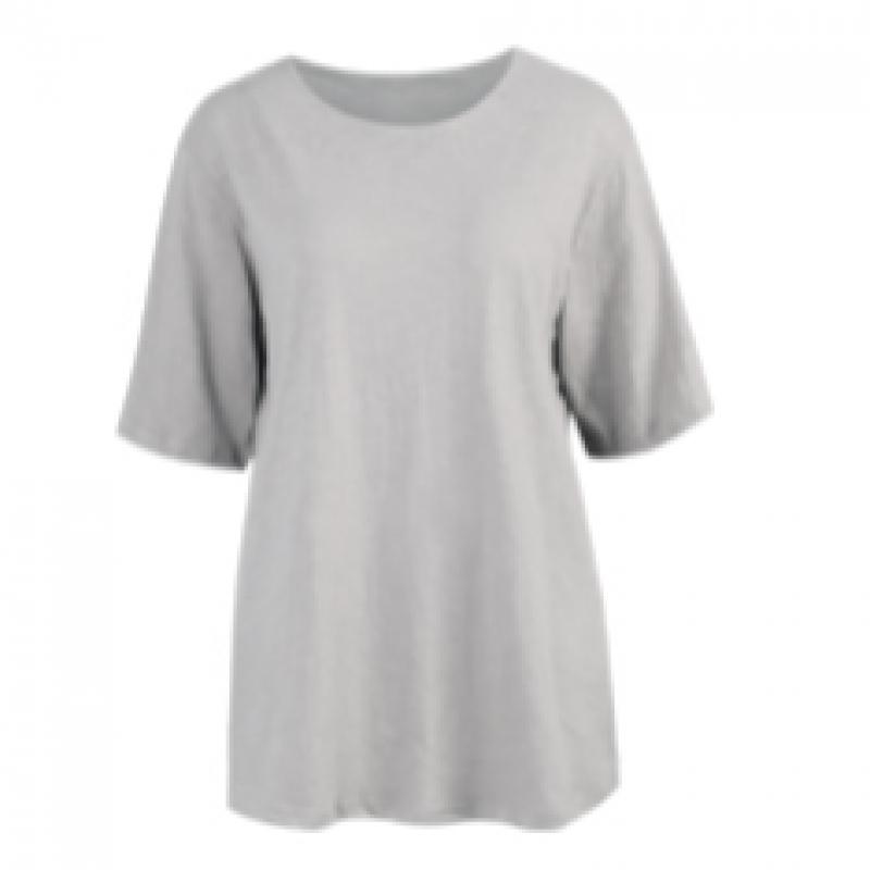 Shop   Women Simple Slim Plain Tee Teal Dai Wsh 0240