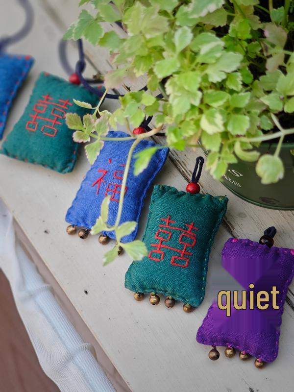 Scented Keychain Pendant Necklace Bag