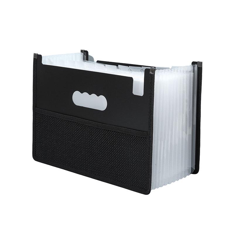Desktop Stand-up Accordion Folder with 13/25 Pockets - Student Exam Paper Organizer