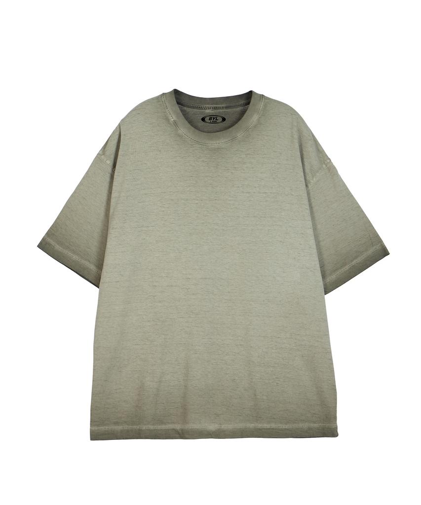 BY.L Fade Pigment T-Shirt Khaki