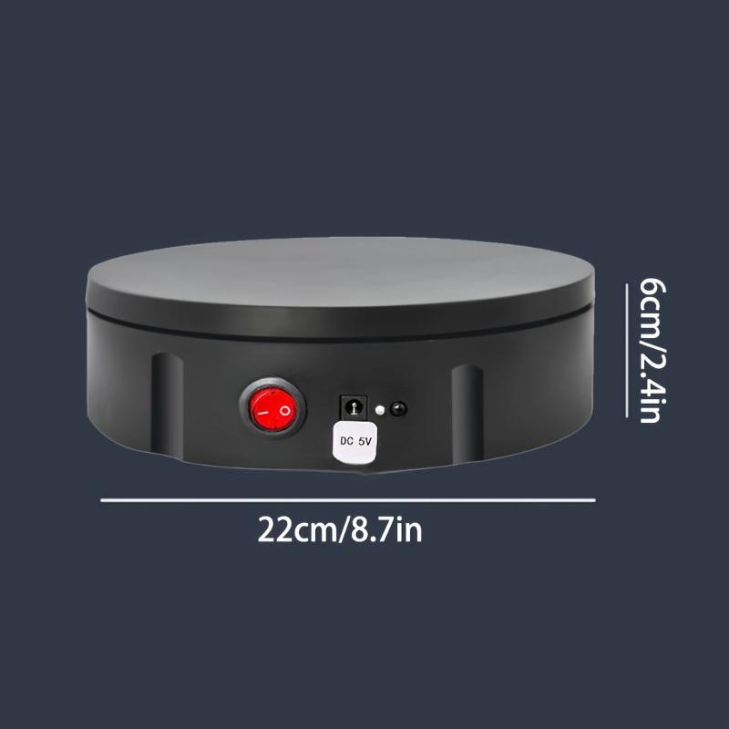 360 -degree electric rotation turntable, used for photography round display bracket bracket intelligent charging