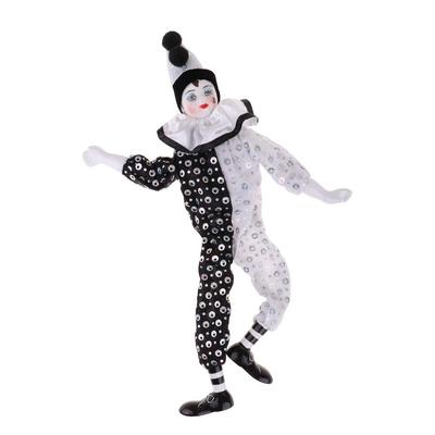 Maxyoung Porzellan Clown Puppe Handbemaltes Spielzeug Geburtstagsgeschenk 16"