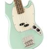 Squier by Fender Electric Bass Classic Vibe 60s Mustang Bass®, Surf Green with Soft Case