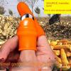 Silicone home thumb knife gloves vegetable and fruit picker Sichuan pepper picker garlic peeler bean pinching thumb