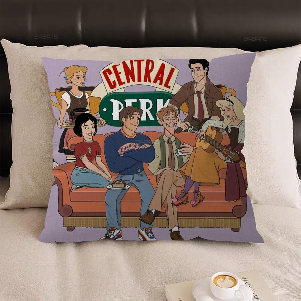Amerikansk TV-serie Vänner Kudde Kuddöverdrag Örngott Vardagsrum Soffa Heminredning Anpassad