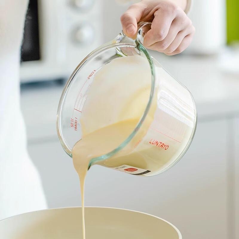 Xihe Heat-Resistant Glass Measuring Cup