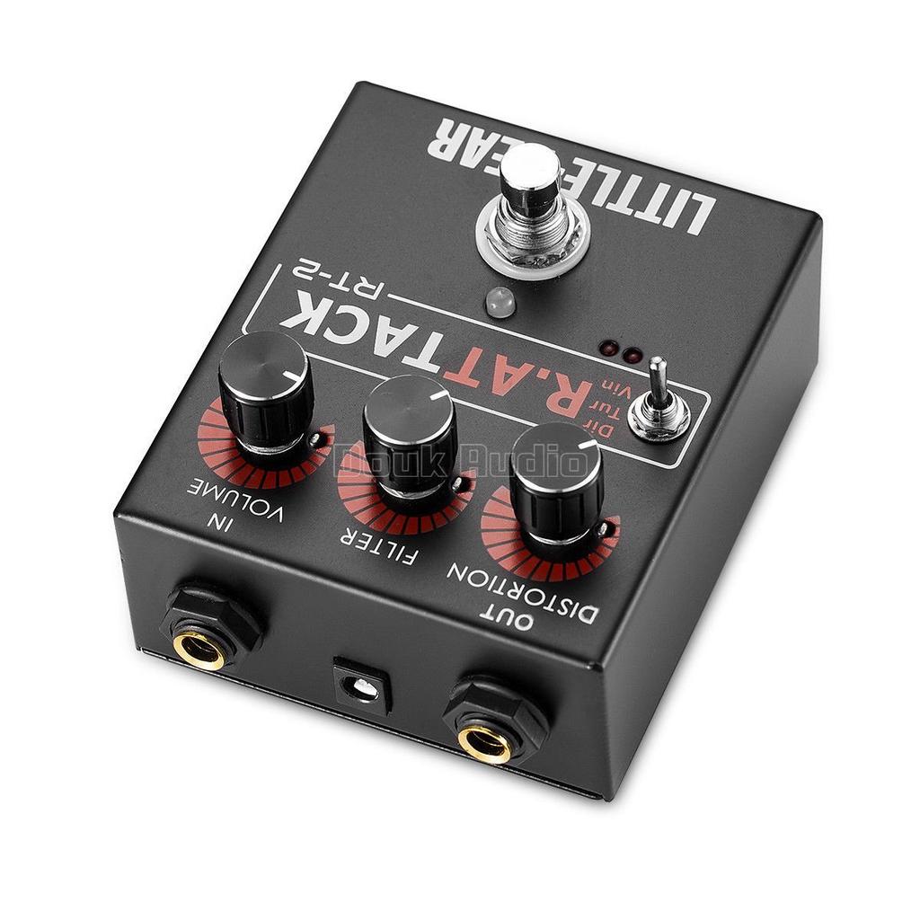 Nobsound RAT Distortion Effect Effect Stormpick Box with Bypass Function RT-2 Guitar/Bass Pedal, Low-Frequency Pedal,
