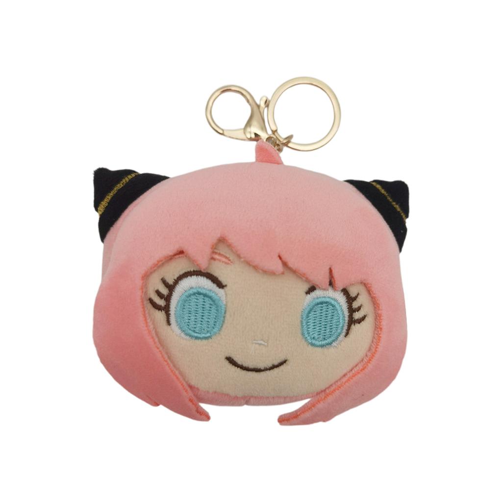 Plush Doll Keychain, Cute Series Soft Plush Doll Keychain, Plush Toy Super Soft Cute Doll Soothing Plush Toy Keychain, Cotton Keychain Birthday