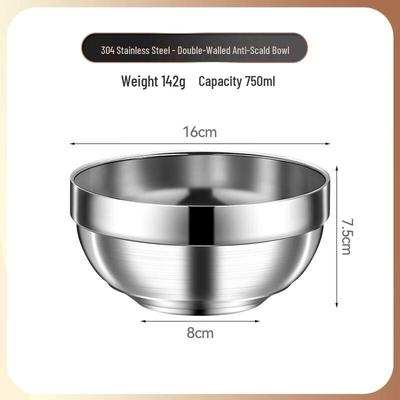 Debo 304 Stainless Steel Insulated Bowl