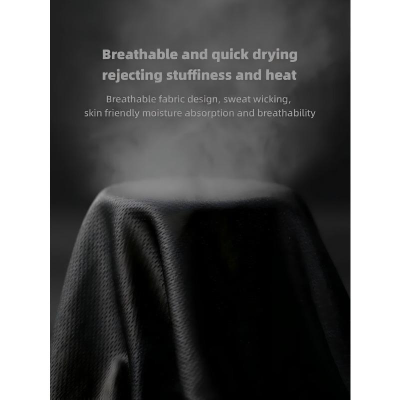 European Sizes Men's Dachshund Dog Christmas Lights T-Shirt with Santa Hat - Short Sleeve Casual Tee, Wrinkle-Resistant & Breathable