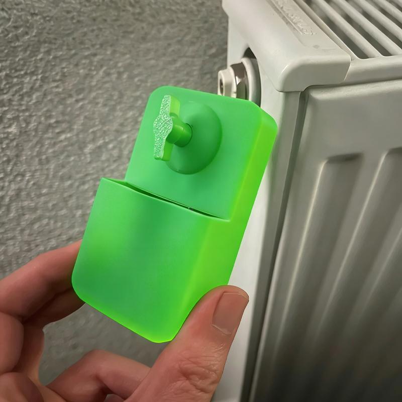 1pc Automatic Radiator Air Vent Valve Heating System Bleed Valve for Home Heater