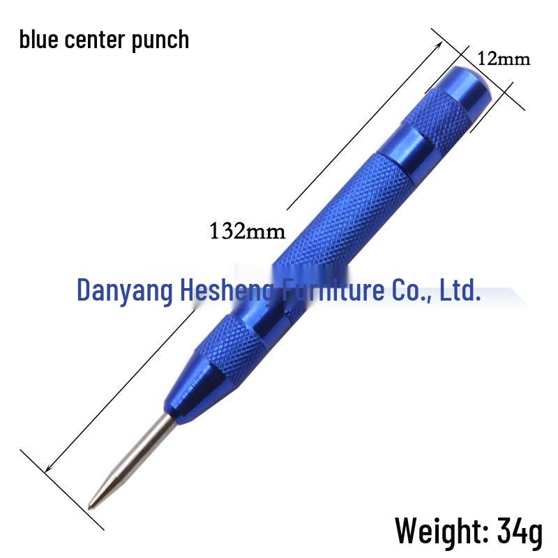 Automatic Spring-Loaded Glass Punch & Center Locator