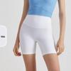 High-Waist Double-Sided Brushed Yoga Shorts - Women's European & American Style Hip-Lifting Fitness Pants