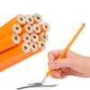 10Pcs with Eraser Pencils Stationery Supplies Wooden Pencil Fashion Drawing Pen for Office School