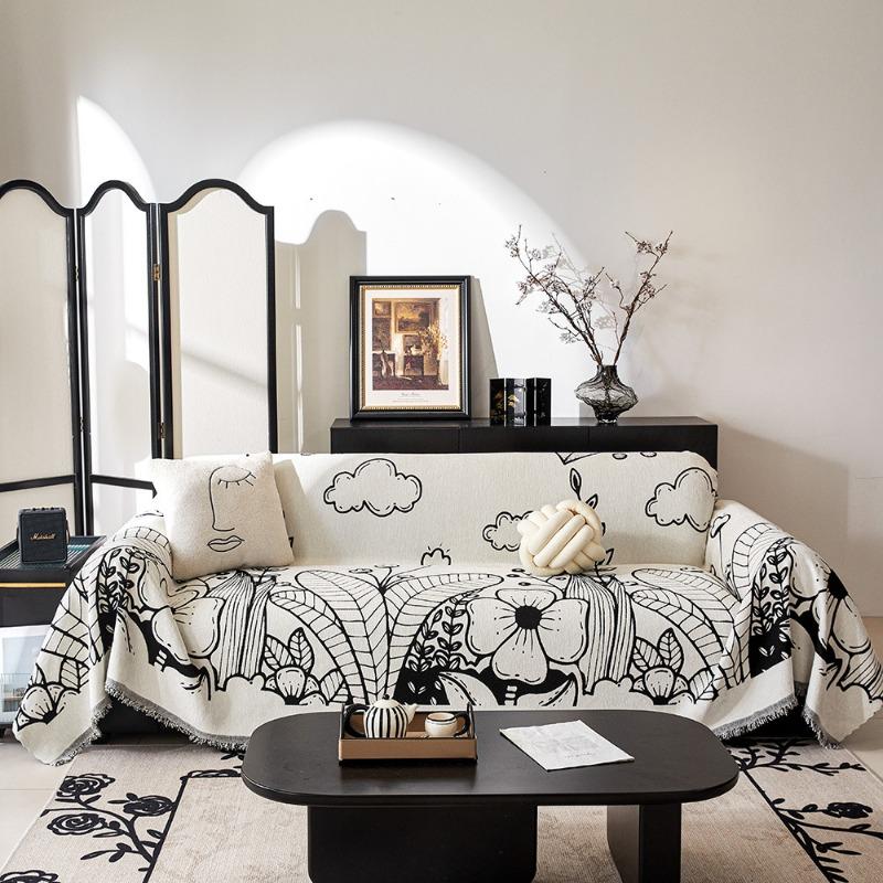 

Blizzard Neil sofa towel universal cover light luxury four-season universal sofa cover wear-resistant one-piece sofa towel 45 * 45 pillow cover