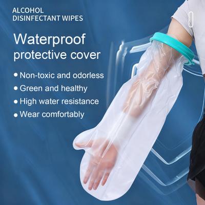 Copertura Protettiva per Doccia Riutilizzabile Sacca per Gesso Impermeabile Asciugatura Rapida Manicotto per Doccia Braccio Ferito Protezione per Doccia Braccio Ferito