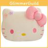 Hellokitty Soft Plush Pillow With Flower And Bow Decorations For Gift Kids