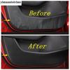 Car Inner Side Door Anti-Kick Films Carbon Fiber Style Stickers Pu Leather Interior Accessories Fit For Mazda CX-30  - 2025