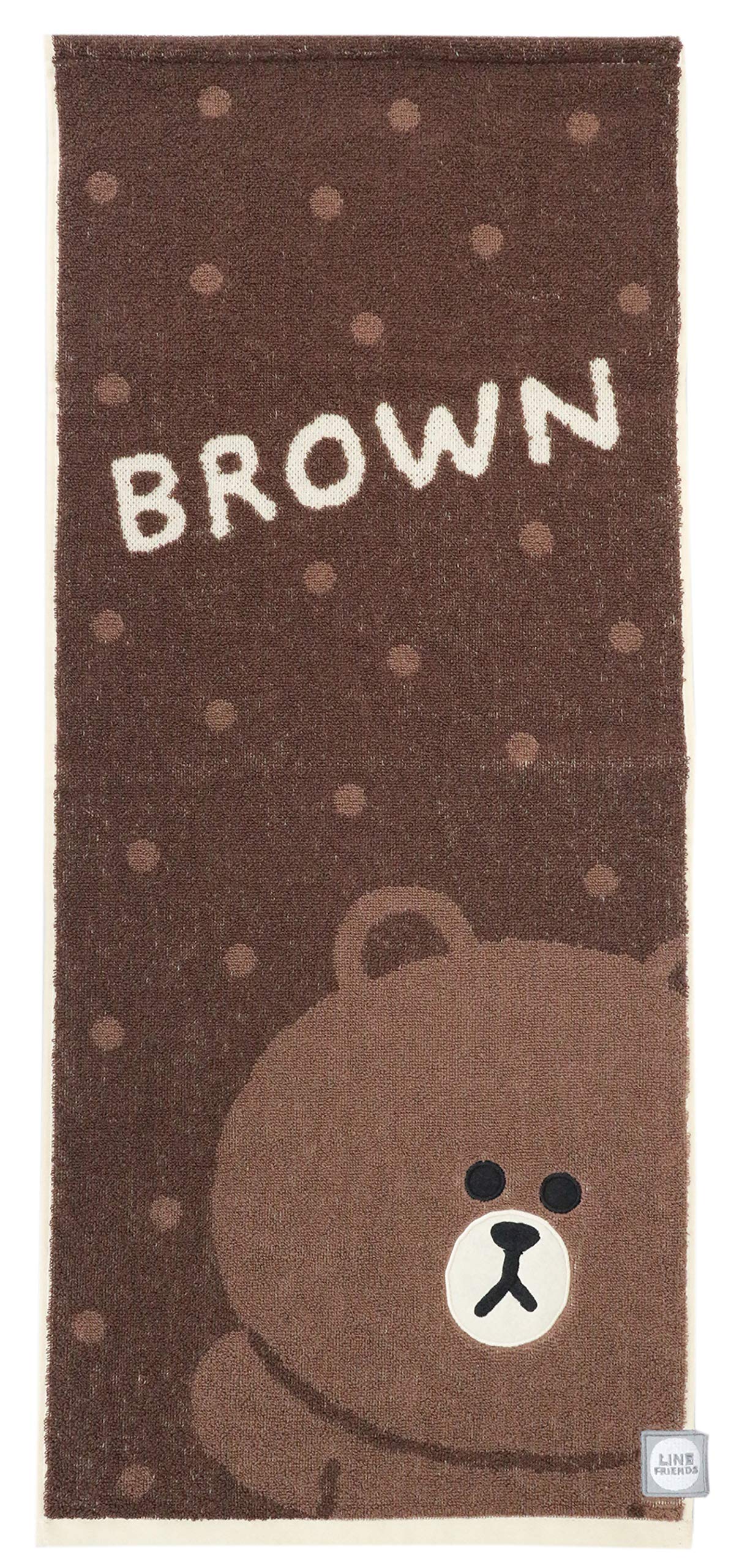 

Полотенце для лица Marushin LINE FRIENDS Hello Brown Cotton 2 размера в наличии 5585000300