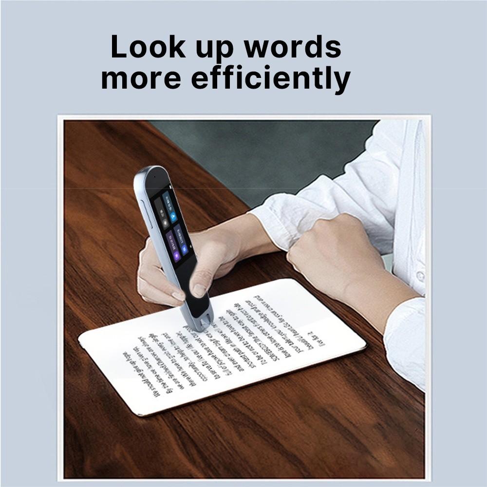 Portable Dictionary Translation Pen 1WAAC Hi-Fi Speaker 2.8-Inch HD Touch Screen Text Scanning Reading Translator Device