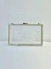 Transparent Acrylic Crossbody Chain Bag - Women's Evening Jelly Handbag