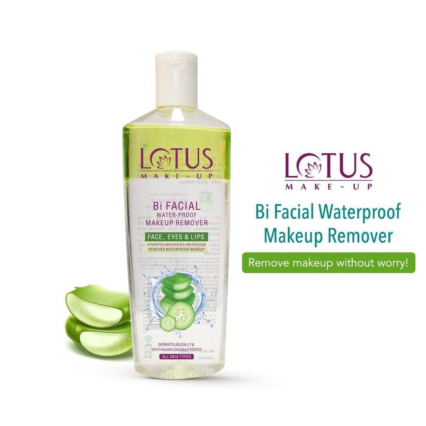 

Lotus Herbals Bi Facial Waterproof Makeup Remover 100ml