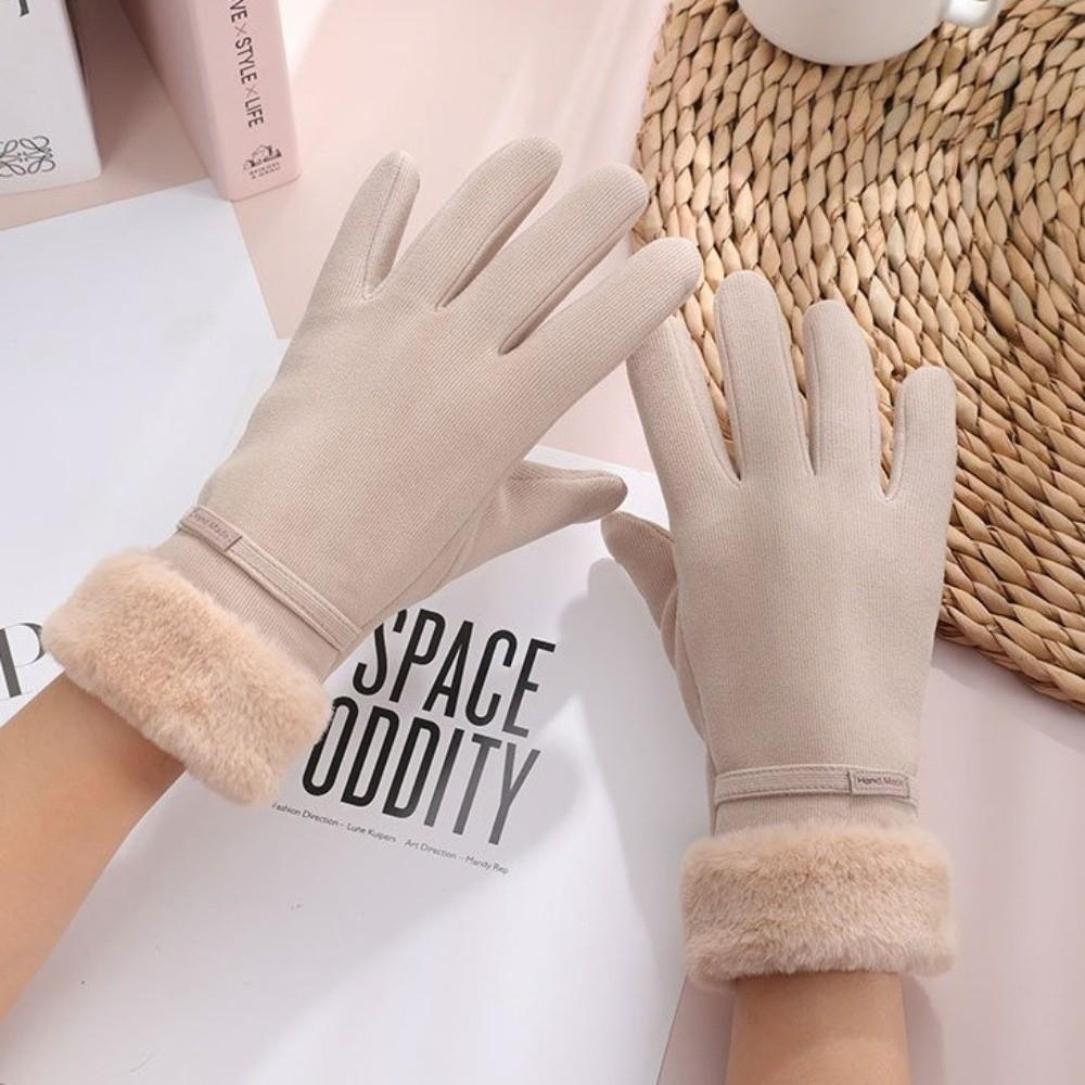 Warm Winter Gloves Touchable Screen Skiing Gloves Full Finger Gloves  for Outdoor Cycling Skiing