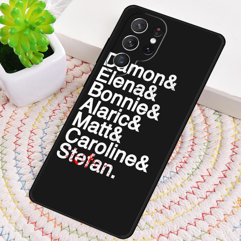 The Vampire Diaries Quotes Art TPU Phone Case For Samsung Galaxy note 10 pro S26 S25 S24 S23 S22 Ultra Plus S21 FE S20 Cover