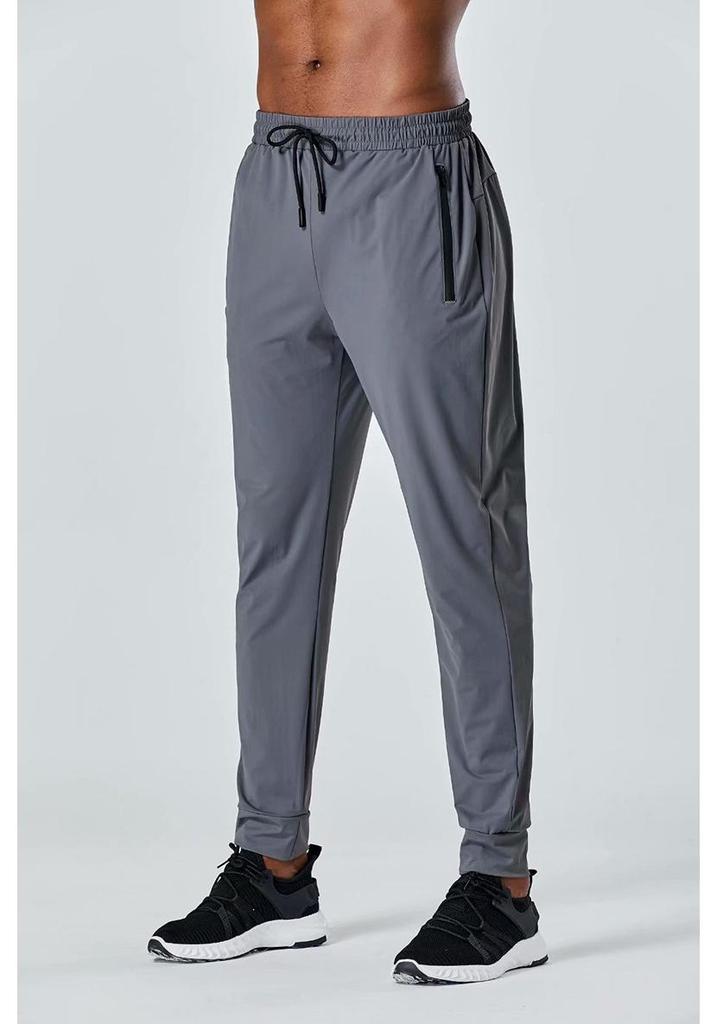 Men's Quick-Drying Tapered Joggers for Spring/Autumn - Running & Fitness Pants
