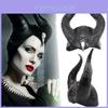 Enchanting Maleficent 2 Mistress Of Evil Cosplay Mask With Striking Black Horns