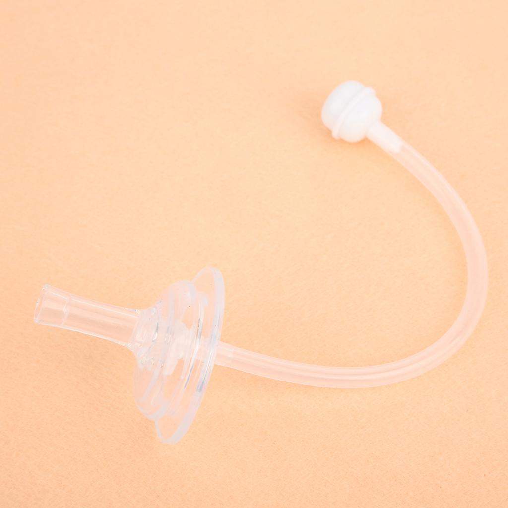 4 stücke Strohhalme Professionelle Food Grade Silikon Stroh Breiten Mund Baby Sippy Strohhalme Baby