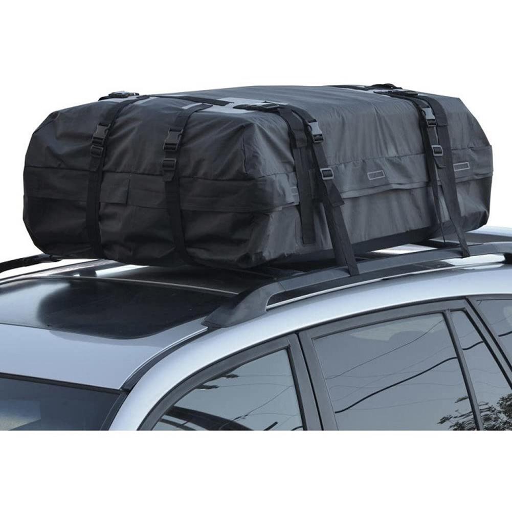 Cargo Bag Car Roof Cargo Bag Car Roof Cargo Carrier with Night Reflective Strip Tear Resistance for Outdoor Travel Camping