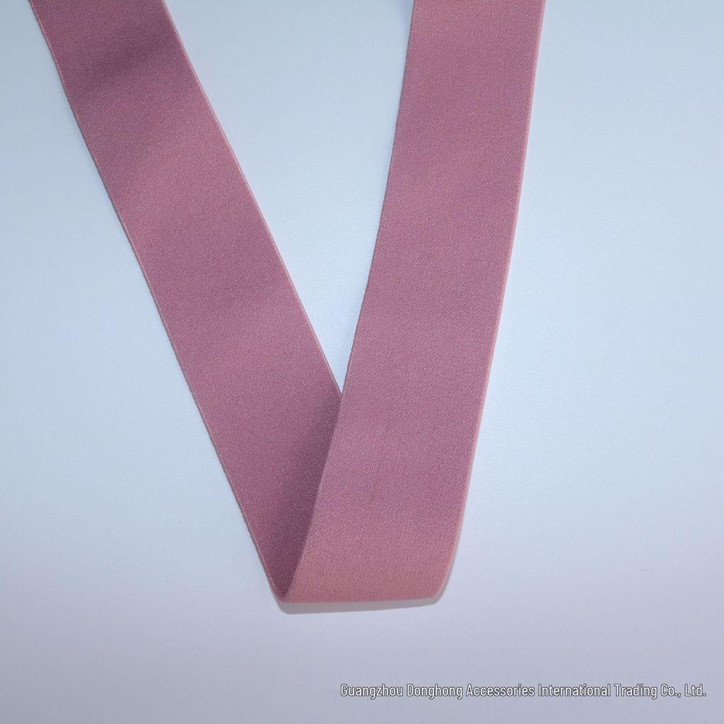 High-Elastic Polyester Imitation Nylon Band for Waistbands and Skirts