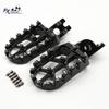 For Kawasaki KX250F KX450F 2006-2020 2021 2022 2023 2024 2025 Motorcycle CNC Aluminum Footrest Footpeg Foot Pegs Rests Pedal