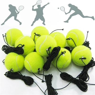 1 STÜCKE Professioneller Tennis-Trainingsball mit elastischer Schnur, Bounceball mit elastischer Schnur, tragbarer Tennis-Trainingsball