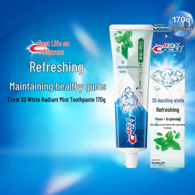 Crest Dazzling White Refreshing Toothpaste