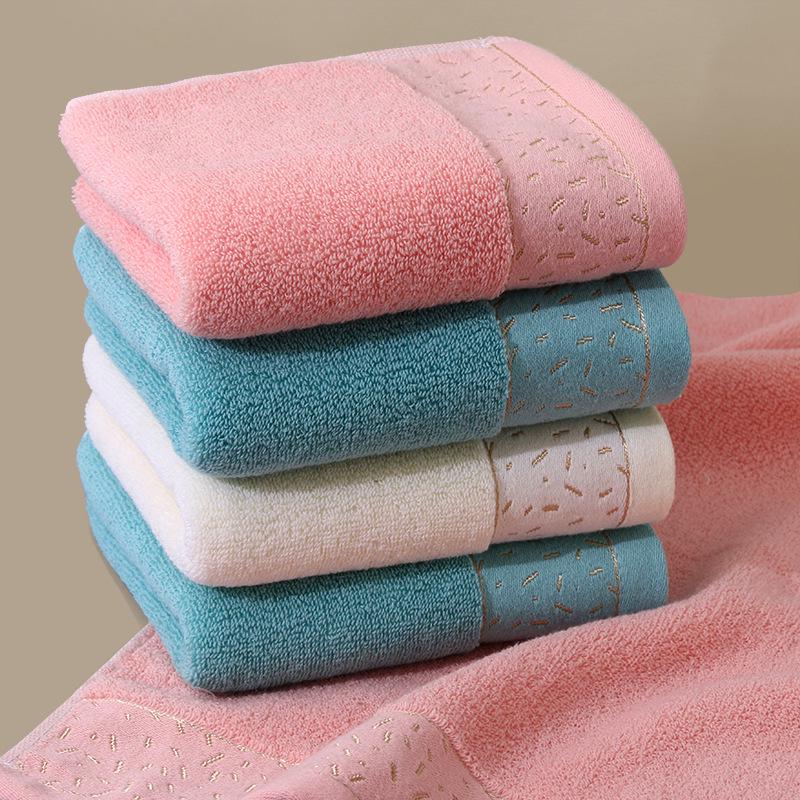 Premium Soft & Absorbent Thickened Face Wash Towel - 100% Pure Cotton