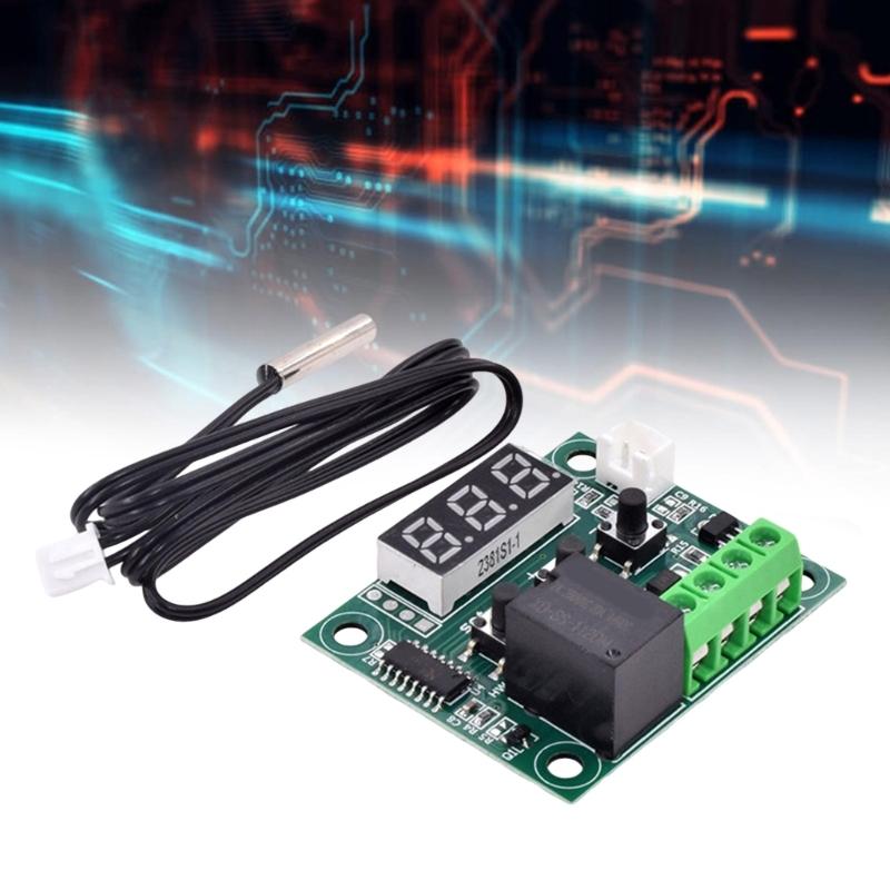 DC12V W1209 Thermostat Module With LED Display For Accurate Temperature Regulation From -55 to 120°C