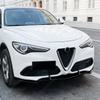 For Alfa Romeo Stelvio 2017 2018 2019 2020 2021 2022 2023 2024 2025 2026 Automobile Front Bumper Lip Body Modification Kit