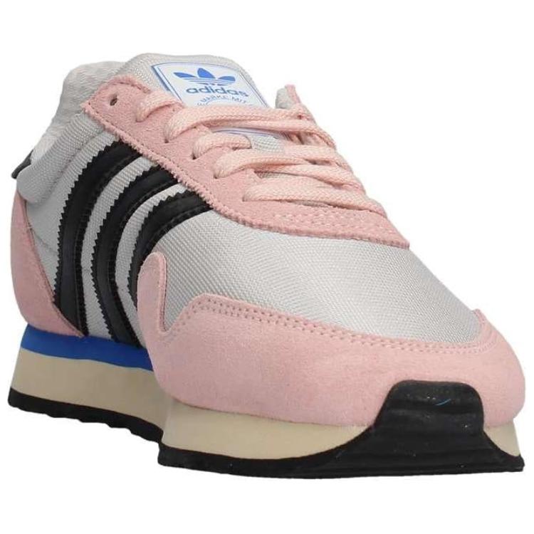 Adidas Originals Haven Cushioning Non-Slip Durable Low-Top Lifestyle Shoes Women Sneaker Pink Black BY9573