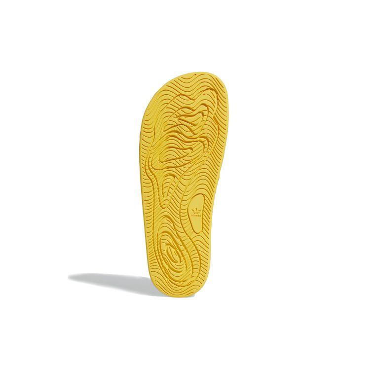 Pharrell x adidas žabky Hu Slides Bold Gold Unisex tenisky Žluté H04407