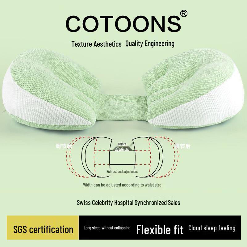 Maternity Body Pillow: Multifunctional Lumbar Support, Side Sleeping, and Belly Cushion