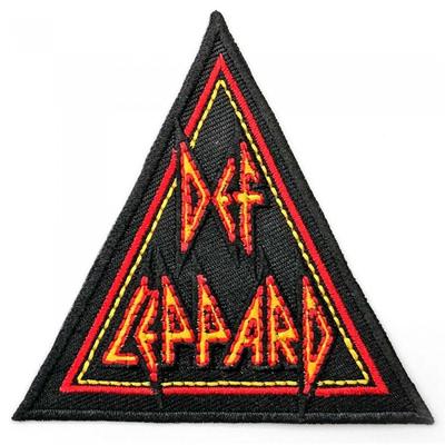 Def Leppard Logo Triangle Iron On Patch